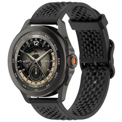 Silikonski pašček za uro Xiaomi Watch S4 Sport Black 22 mm