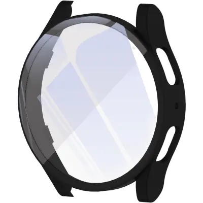 Zaščitna torbica za Samsung Watch 7 z vgrajeno zaščito zaslona Black 40 mm