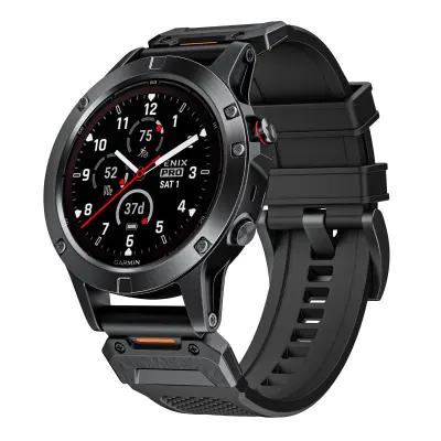 Pašček za uro Garmin Fenix 22mm Black