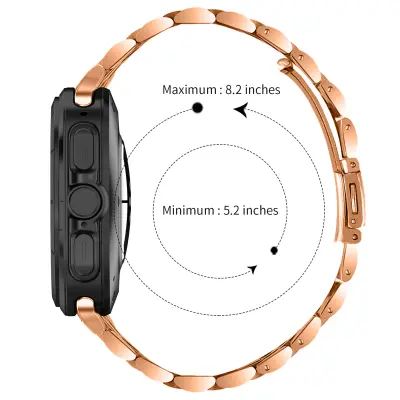 Pašček za uro iz nerjavečega jekla za Samsung Galaxy Watch 7 Ultra 47MM Gold