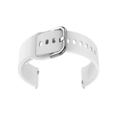 Silikonski pašček za uro Samsung Galaxy Watch White
