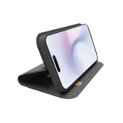 SBS iPhone 16 Pro Max Wallet Stand črna preklopna torbica