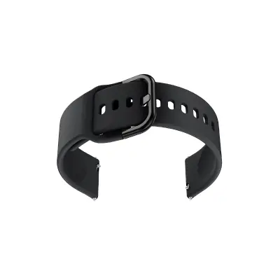 Silikonski pašček za uro Samsung Galaxy Watch Black