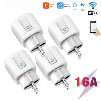 Smart Plug Wifi daljinsko stikalo, 4 paketi   16A