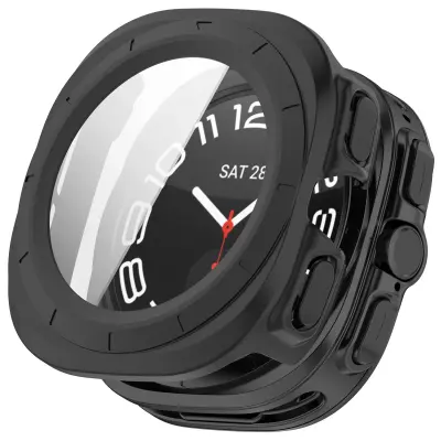 Ovitek Samsung Watch Ultra 47 mm z vgrajeno zaščito zaslona Black