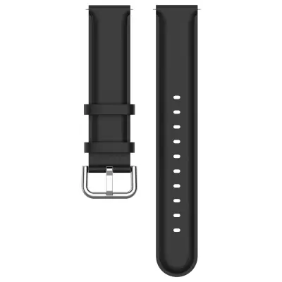 22 mm usnjen pašček za uro CMF BY NOTHING Watch Pro Black