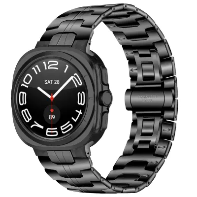 Pašček za uro Iron Man za Samsung Galaxy Watch Ultra 47MM Black