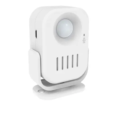 Senzorski alarm z daljinskim upravljalnikom (baterije priložene)