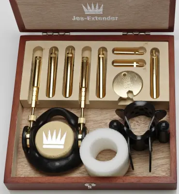 Gold Bath Penis Stretching Extending Jes