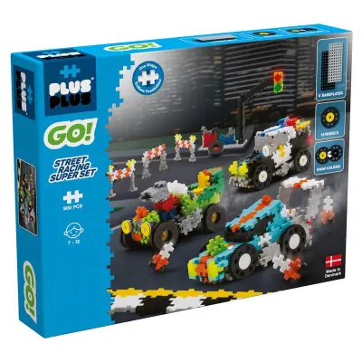 Plus Plus - Super set GO Street Racing (900 kosov)