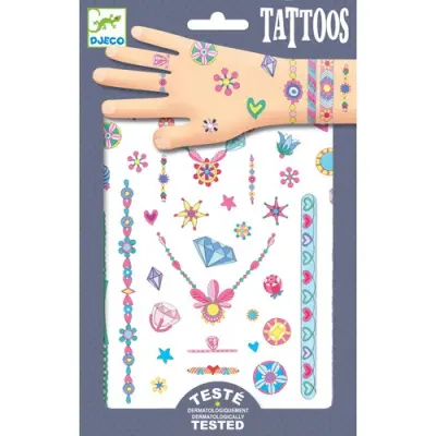 =+50 Tattoos Jennin nakit - Djeco