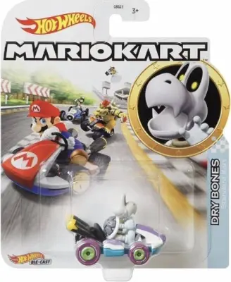 Hot Wheels Mario Kart - Dry Bones, Standard Kart