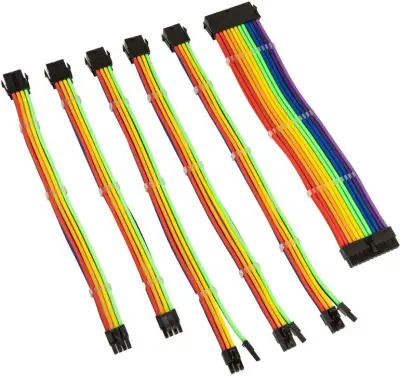 Kolink Core Adept Braided Expansion Kit - Rainbow
