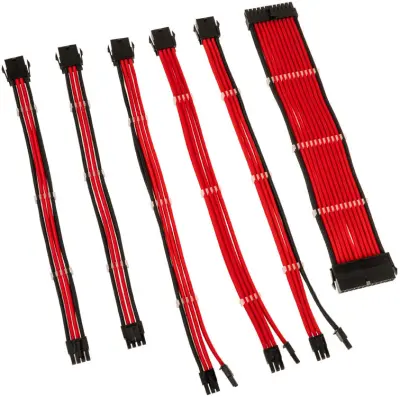 Kolink Core Adept Braided Expansion Kit - Rdeča