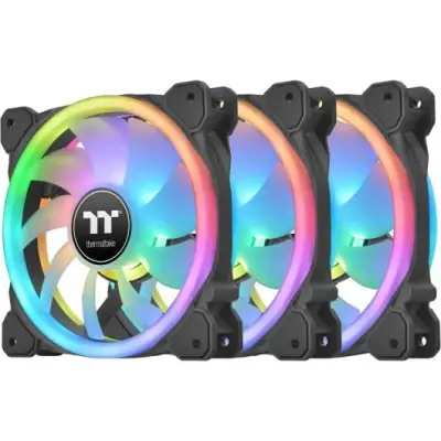 Komplet 3 ventilatorjev Thermaltake Swafan 14 Rgb 140 mm