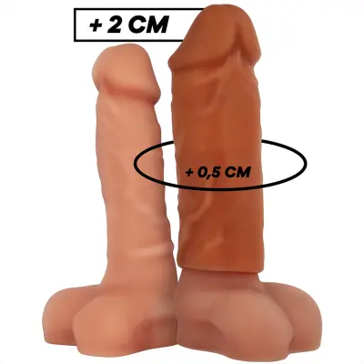 Virilxl - Tekoči silikonski podaljšek Pnis Extender V3 Brown