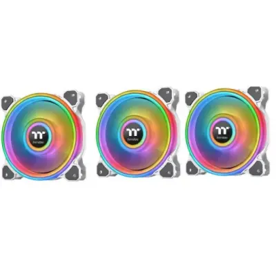Paket 3 belih radiatorskih ventilatorjev Thermaltake Riing Quad 14 Rgb