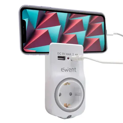 Polnilec Ewent Ew1225 Usb 4 v 1 2,4 A