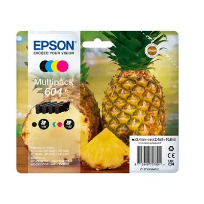 Paket 4 originalnih kartuš Epson 604 Bk+C+M+Y - C13T10G64010 [Pag-150]