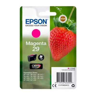 Epson Original Singlepack Magenta 29 Claria Home Ink Cartridge