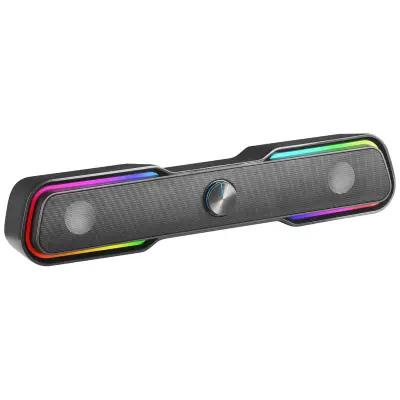 Soundbar Mars Gaming Msbx Rgb 10W Rms Bluetooth črna