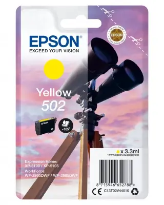 Epson 502 Yellow Ink Cartridge