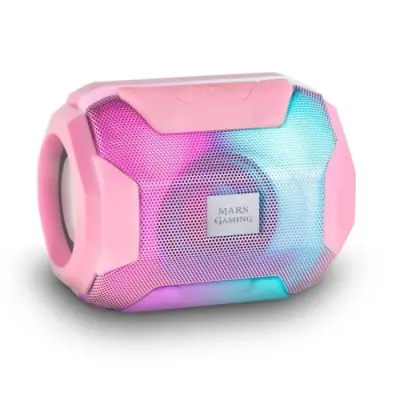Prenosni zvočnik Mars Gaming Msbaxp Rgb Bluetooth roza