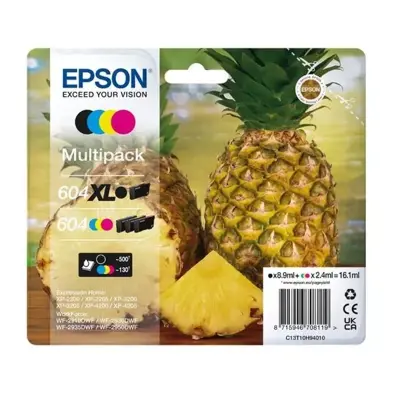 Epson Original Multipack 3-Colours 604 Standard + Black 604Xl Ink Cartridge