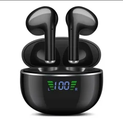 Črne Bluetooth slušalke