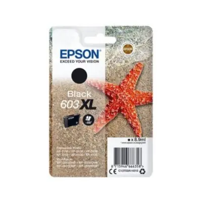 Originalna črna kartuša Epson 603Xl - C13T03A140 [Ml-8.9][Pag-500]