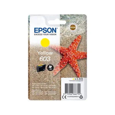 Epson 603 Yellow Ink Cartridge