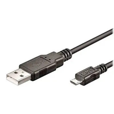 Kabel EWENT USB 2.0 tipa A &gt; Micro USB 0,5 m črn
