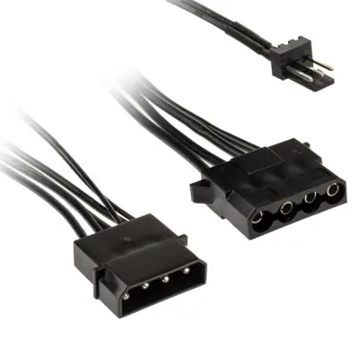 Kolink 3-polni na 2x4-polni Molex adapterski kabel