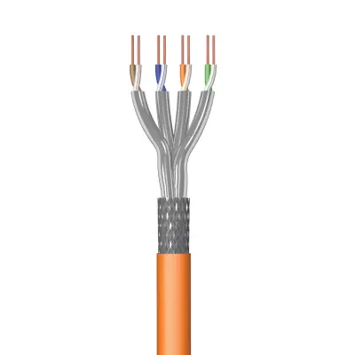 Omrežni kabel na kolutu Ewent Im1226 Cat7 S/Ftp Lszh 50M Oranžna