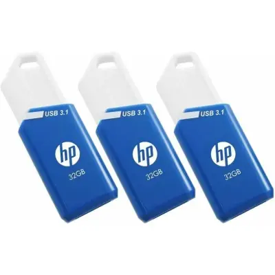 USB 3,1 KM 32 GB X755W PACK DE 3 AZUL