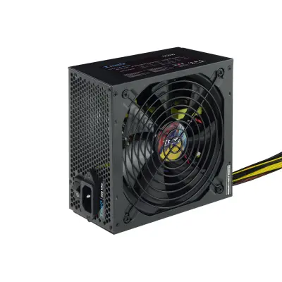 Tudi ATX 650W PFC vir hrane Black Active