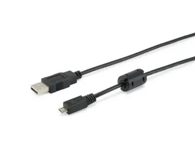 Equip kabel Usb 2.0 Type A To Micro-B 1.8 M Black
