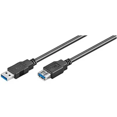 EWENT USB 3.0 tip A moški/ženski kabel 1,8 m