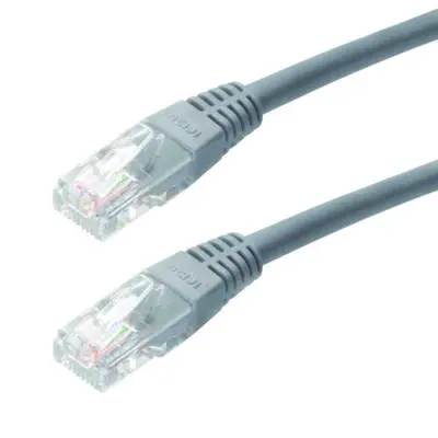 Omrežni kabel EQUIP Cat.5e UTP RJ45 1m siva - 825410