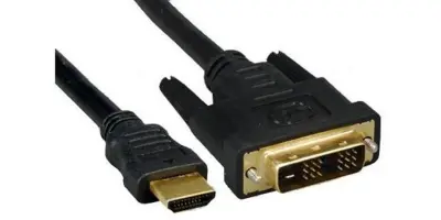 Kabel EQUIP HDMI/DVI 18+1 Moški/Moški 2m Zlat - 119322