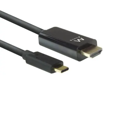 EWENT USB-C kabel za HDMI 4K M/M zlata 2m
