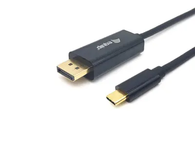 Opremite kabel Usb-C za Displayport M/M 4K/60Hz 3M črn