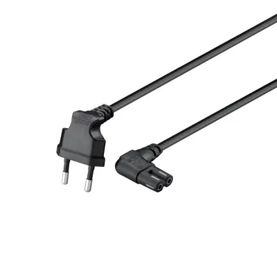 Napajalni kabel Ewent Ec1917 2 pina Cee 7/16 90 1.8M črn