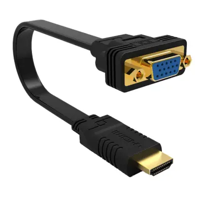 Pretvorniški kabel Ewent Ew9869 HDMI-M v VGA-F 20 cm črn
