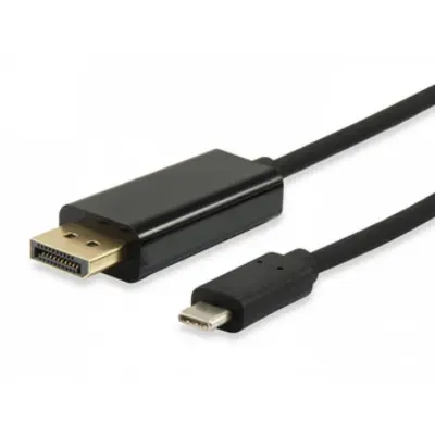 Kabel EQUIP USB C za DisplayPort M/M 1,8 m črn