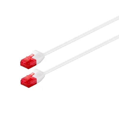 Omrežni kabel Ewent Im1040 Cat.6 U/Utp Slim 100% baker 3M bela