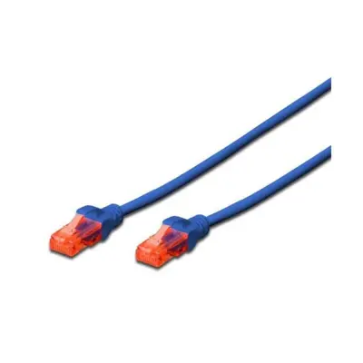 EWENT CAT 6 UTP omrežni kabel 1m moder - EW-6U-010B