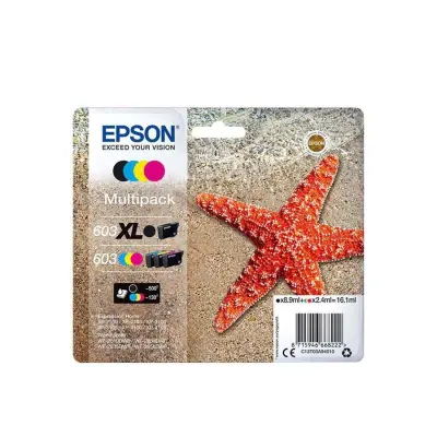 EPSON 603 BK XL C/M/Y KARTUŠA ZA ČRNILO Multipack - C13T03A94020