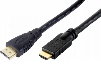 EQUIP HDMI 1.4 moški/moški zlati kabel 15m (4K 3D) - 119358