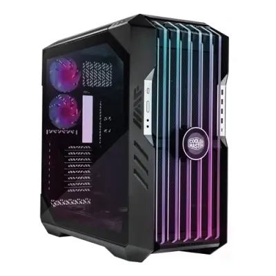 Ohišje E-Atx Cooler Master Haf 700 Evo Mesh Argb Titanium Kaljeno steklo